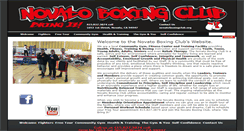 Desktop Screenshot of novatoboxingclub.org